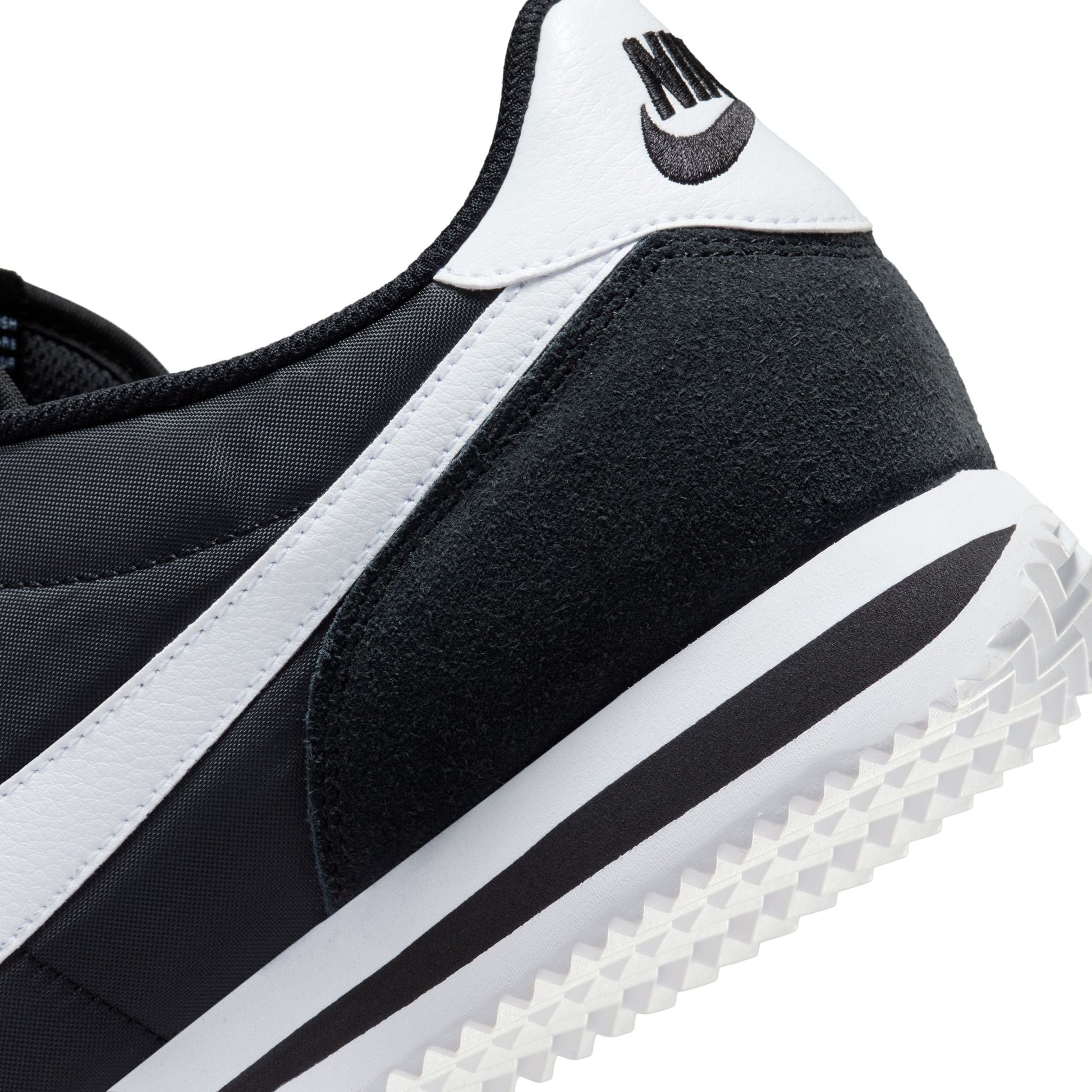 Nike Mens Cortez TXT - Black/White Denim Exchange