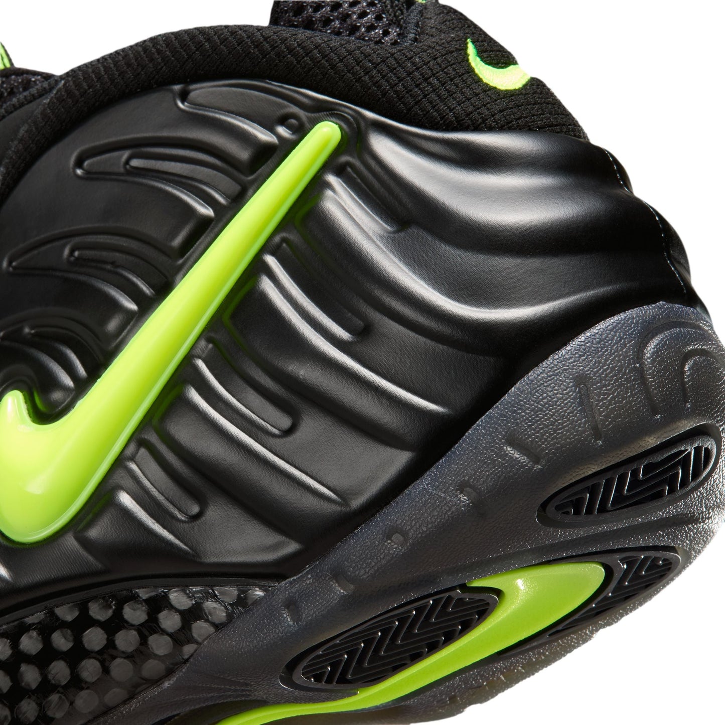 Nike Mens Air Foamposite Pro - Black/Voltage Denim Exchange