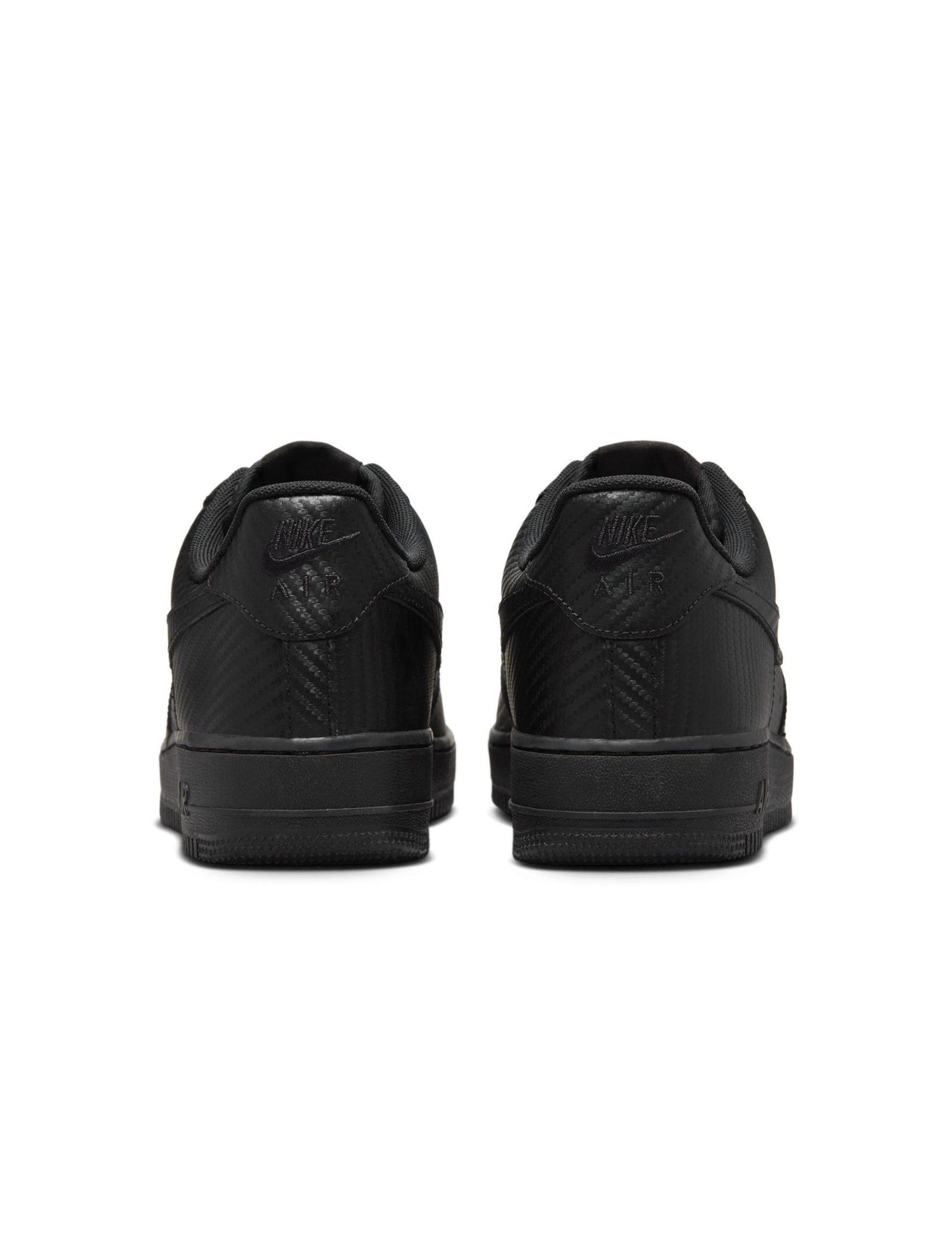 Nike Mens Air Force 1 '07  - Black Carbon Fiber Denim Exchange
