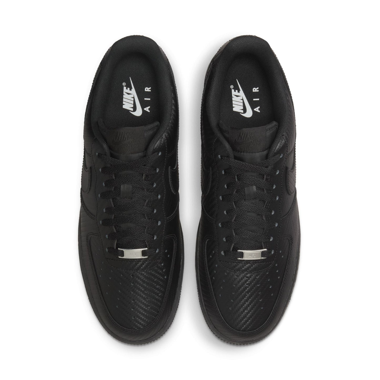 Nike Mens Air Force 1 '07  - Black Carbon Fiber Denim Exchange