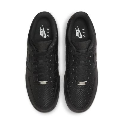 Nike Mens Air Force 1 '07  - Black Carbon Fiber Denim Exchange