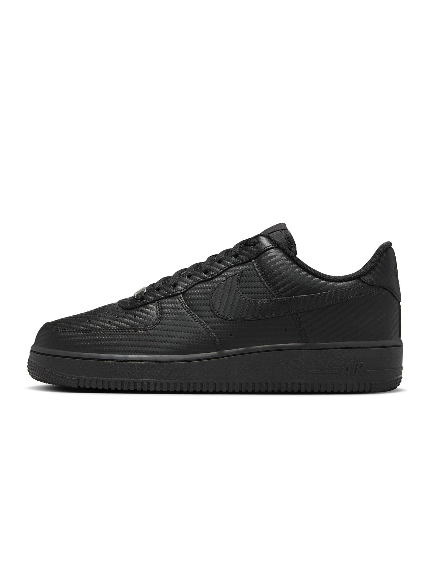 Nike Mens Air Force 1 '07  - Black Carbon Fiber Denim Exchange