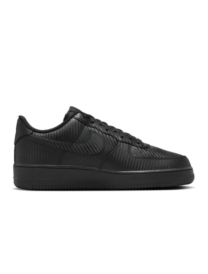 Nike Mens Air Force 1 '07  - Black Carbon Fiber Denim Exchange