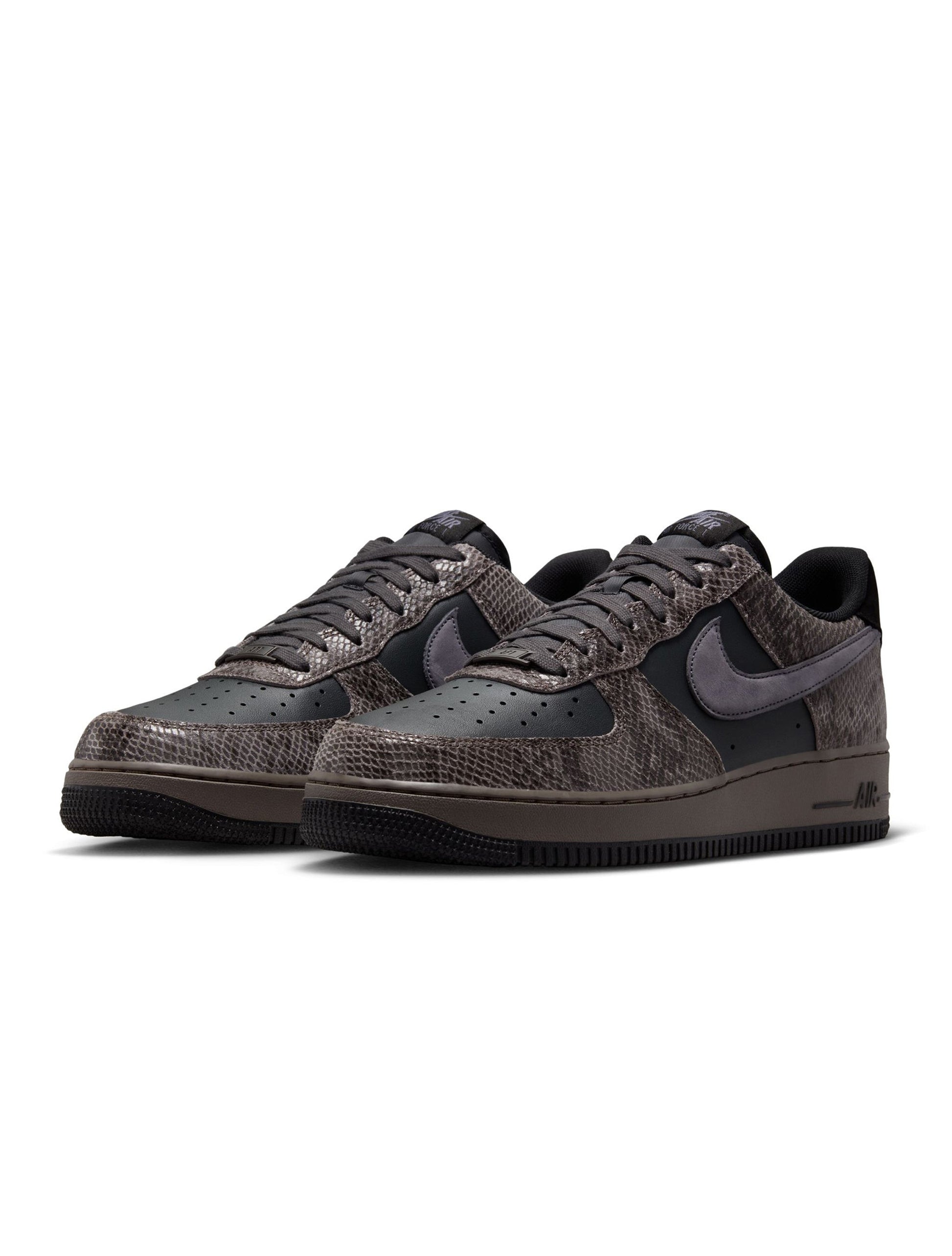 Nike Mens Air Force 1 '07 LV8 - Off Noir/Snakeskin Denim Exchange