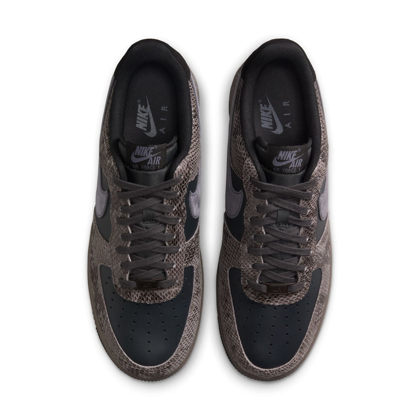 Nike Mens Air Force 1 '07 LV8 - Off Noir/Snakeskin Denim Exchange