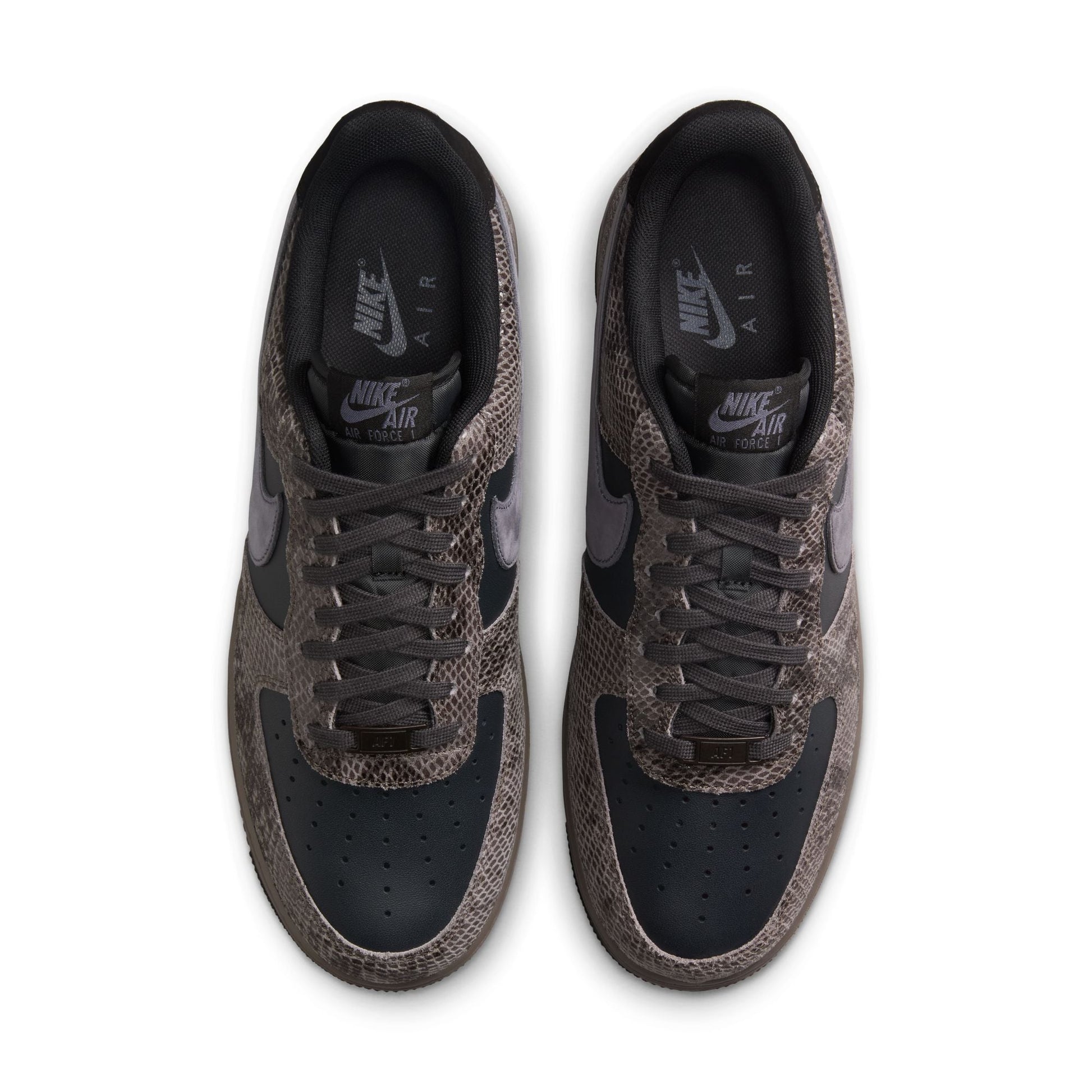 Nike Mens Air Force 1 '07 LV8 - Off Noir/Snakeskin Denim Exchange