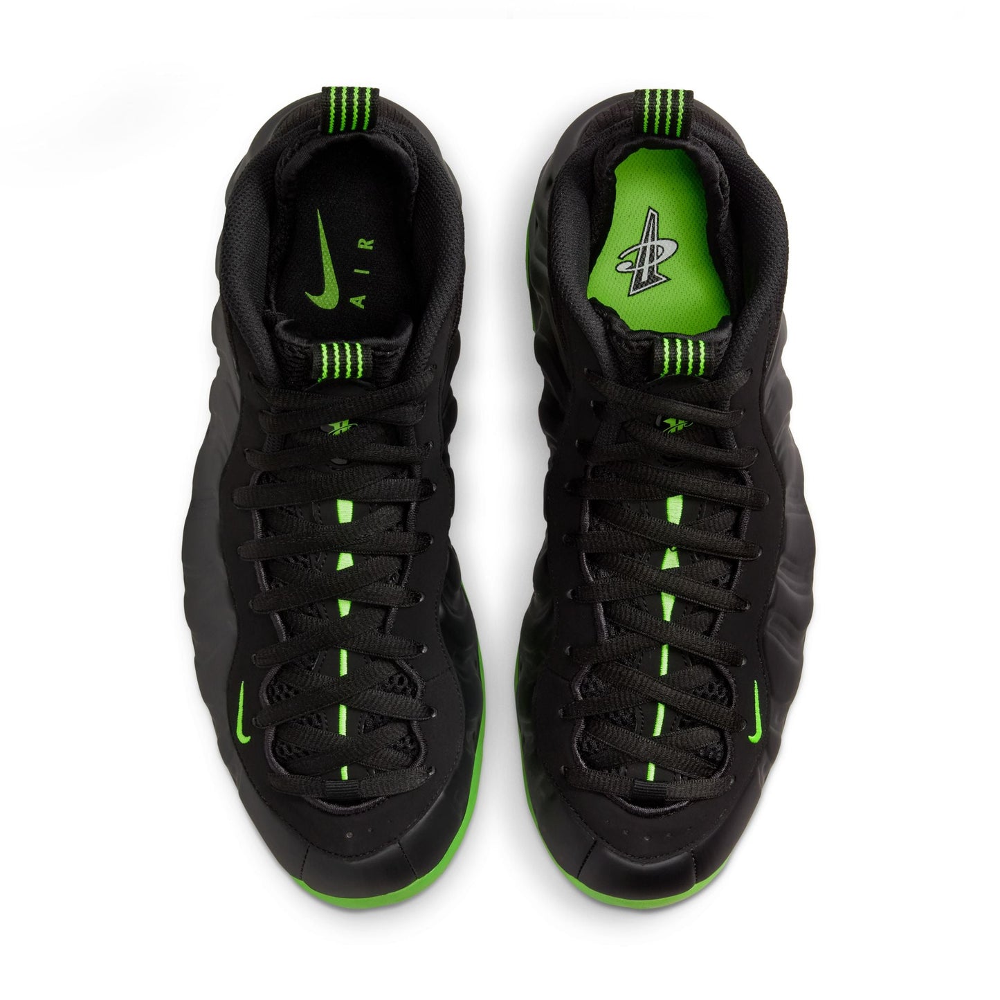 Nike Mens Air Foamposite One - Black/Volt Denim Exchange