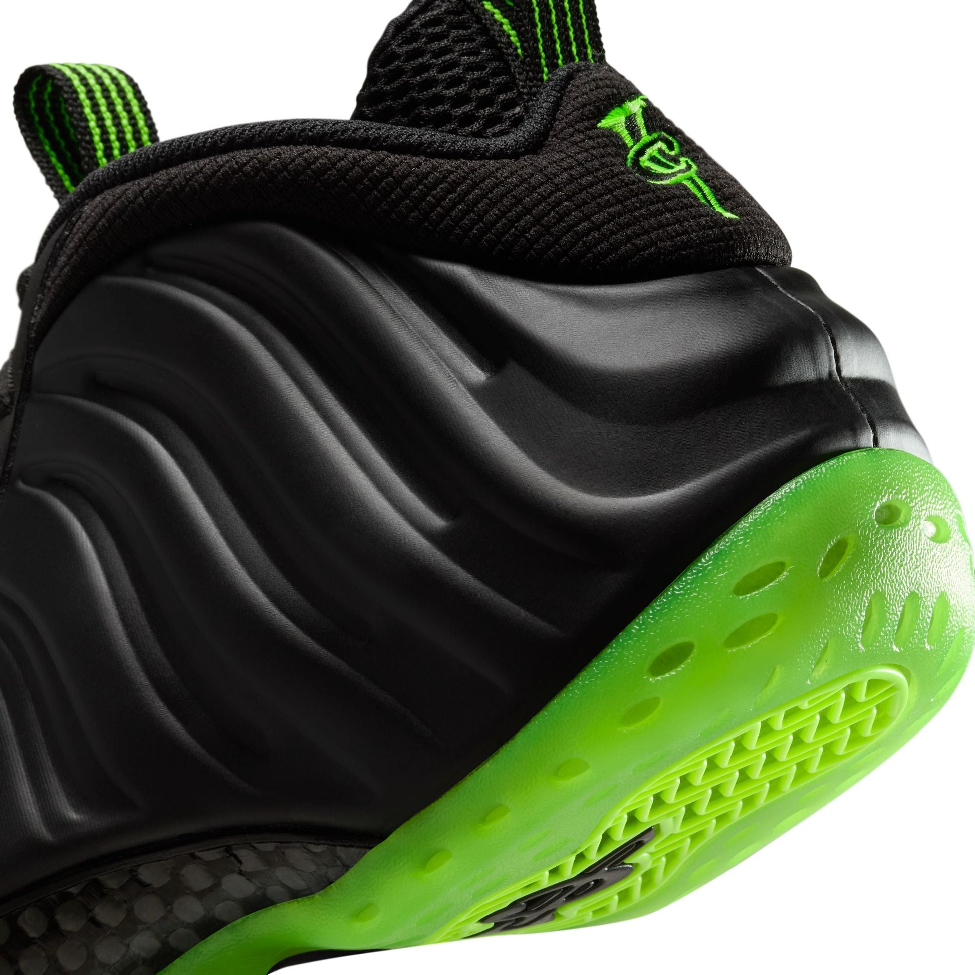 Nike Mens Air Foamposite One - Black/Volt Denim Exchange