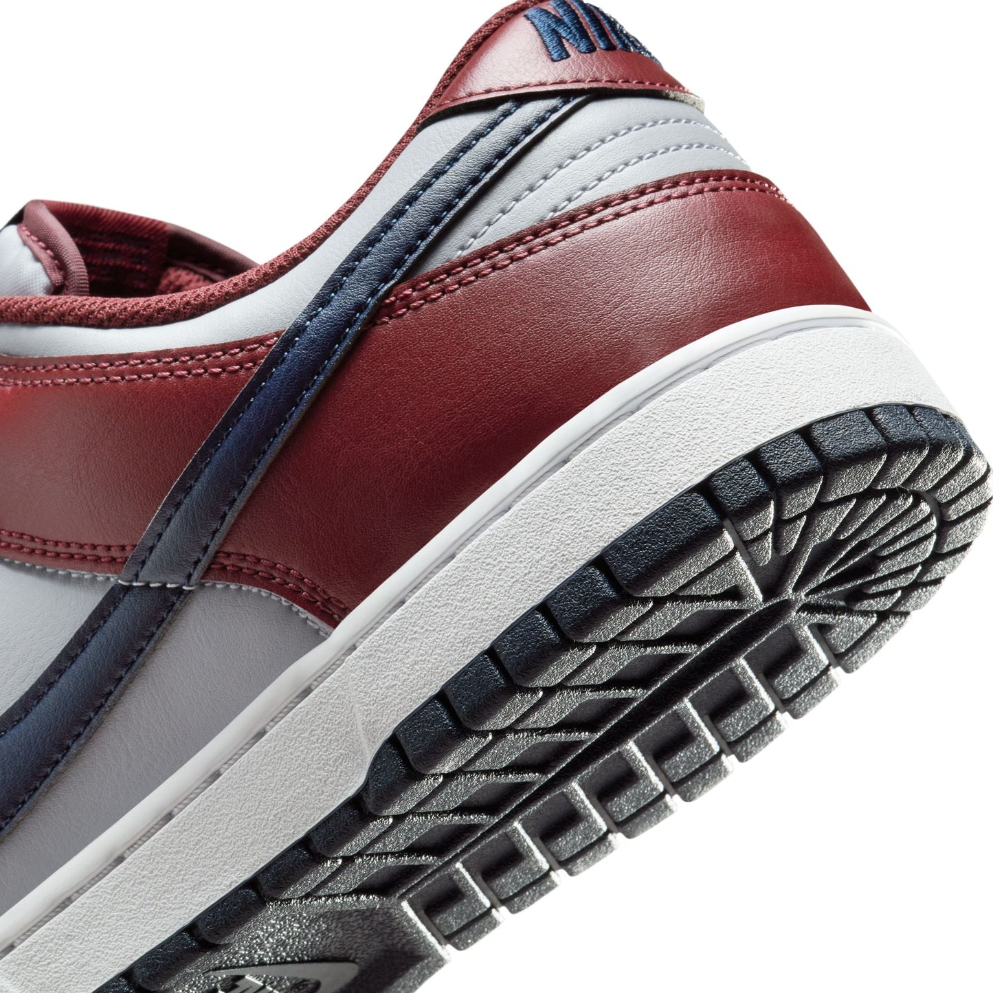 Nike Mens Dunk Low Retro - Wolf Grey/Team Red Denim Exchange