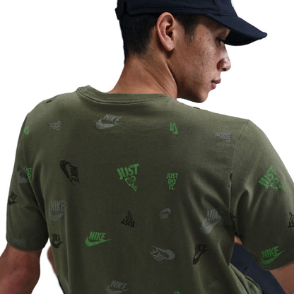 Nike Mens Sportswear Tee - Medium Olive Denim Exchange