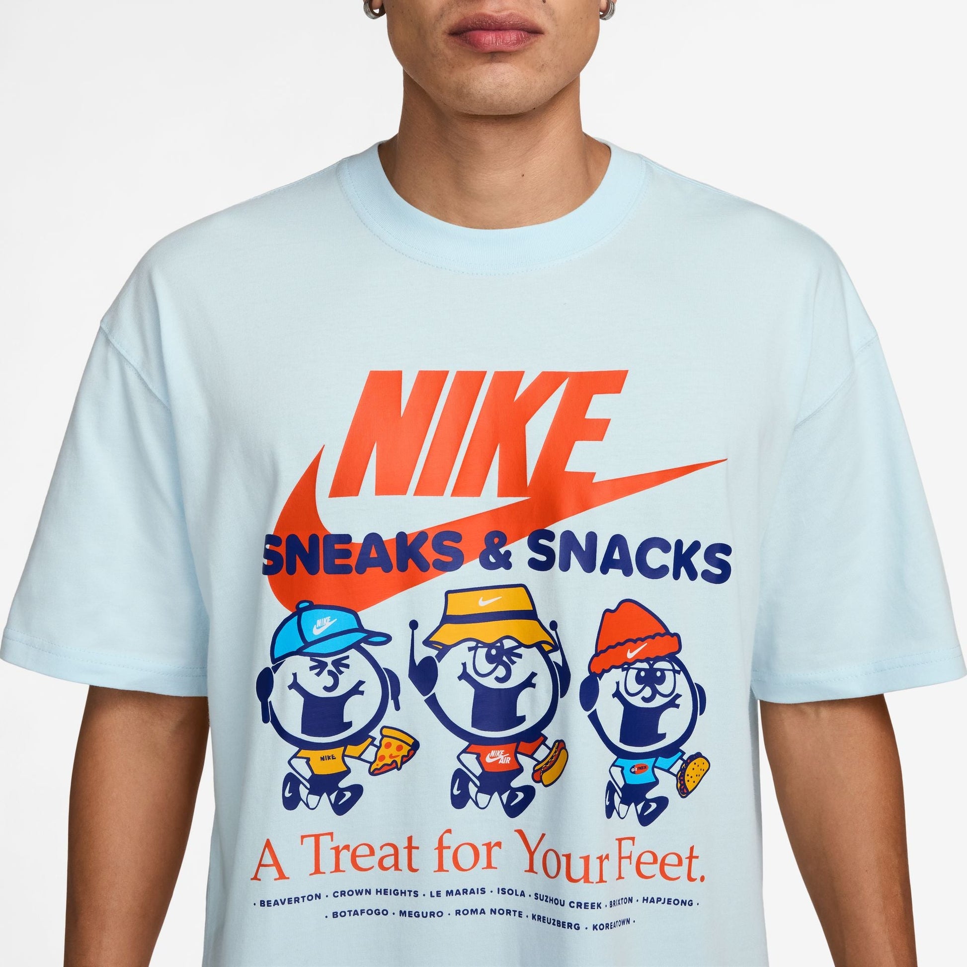 Nike Mens Sportswear Max90 Tee - Glacier Blue Denim Exchange