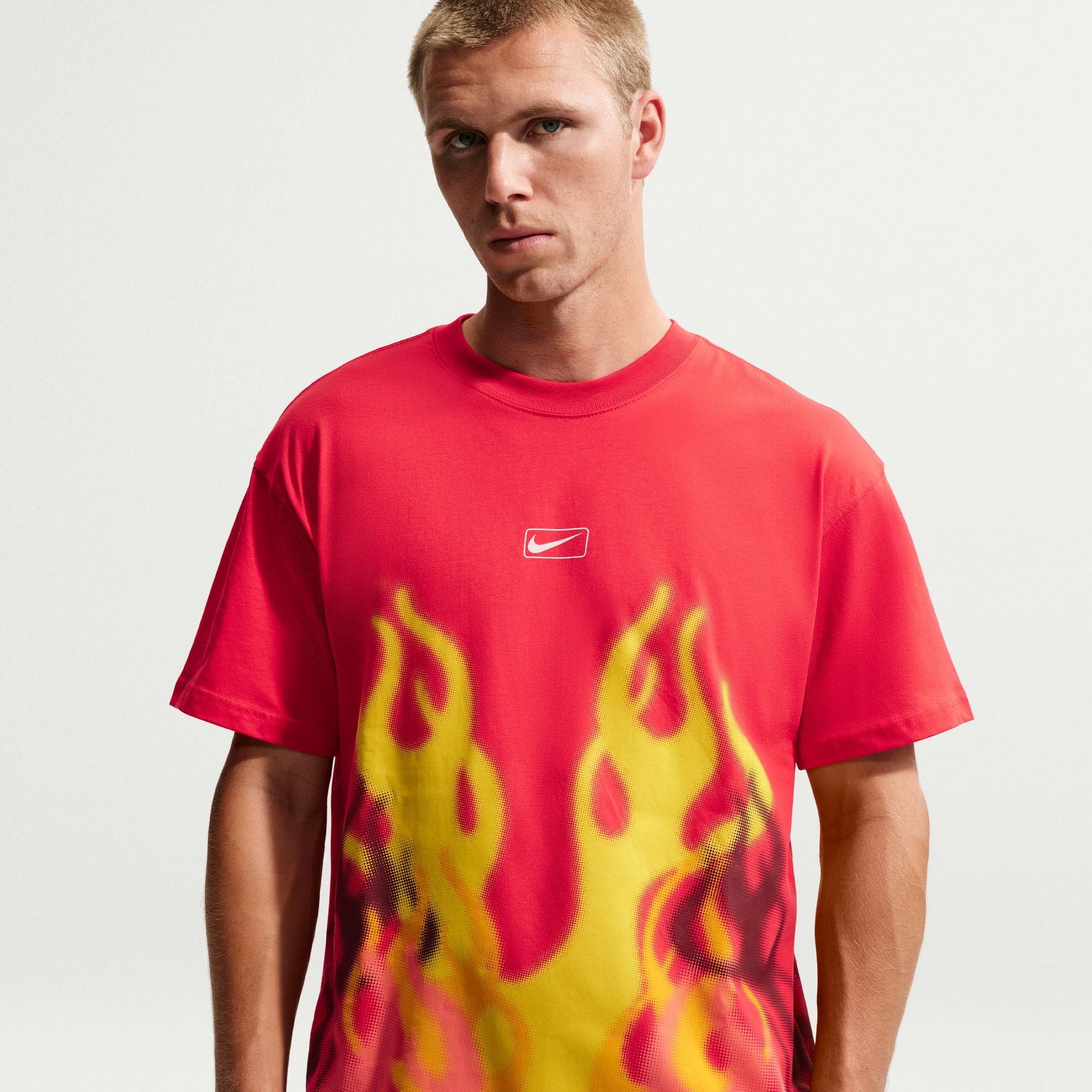 Nike Mens Sportswear Tee - University Red Denim Exchange
