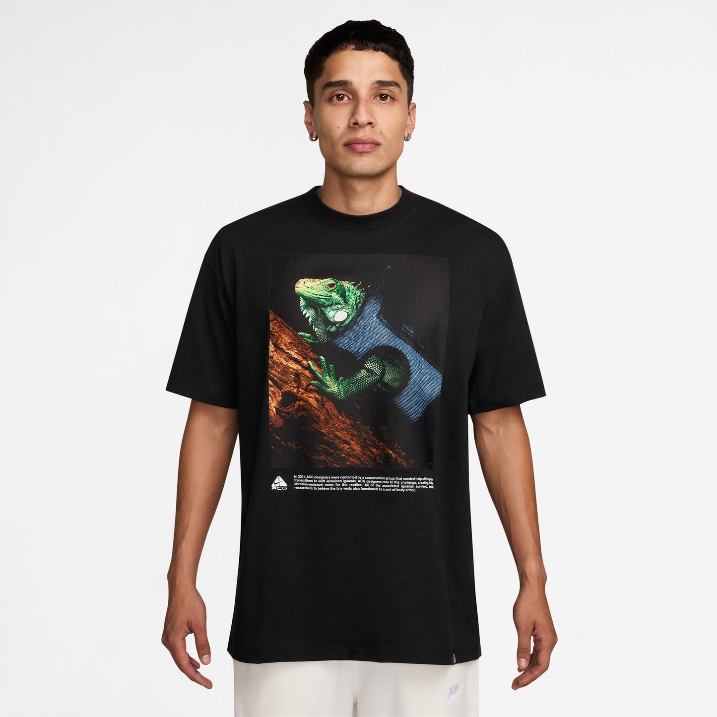 Nike Mens ACG Dri-Fit Tee - Black Denim Exchange
