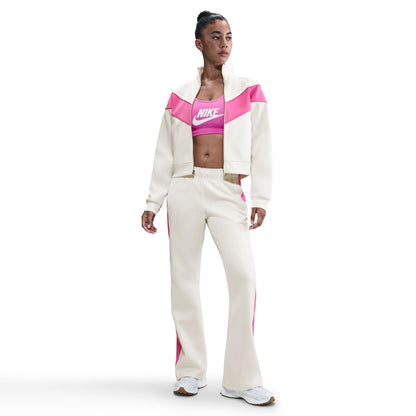Nike Womens Sportswear Windrunner Knit Jacket - Sail/Playful Pink Denim Exchange