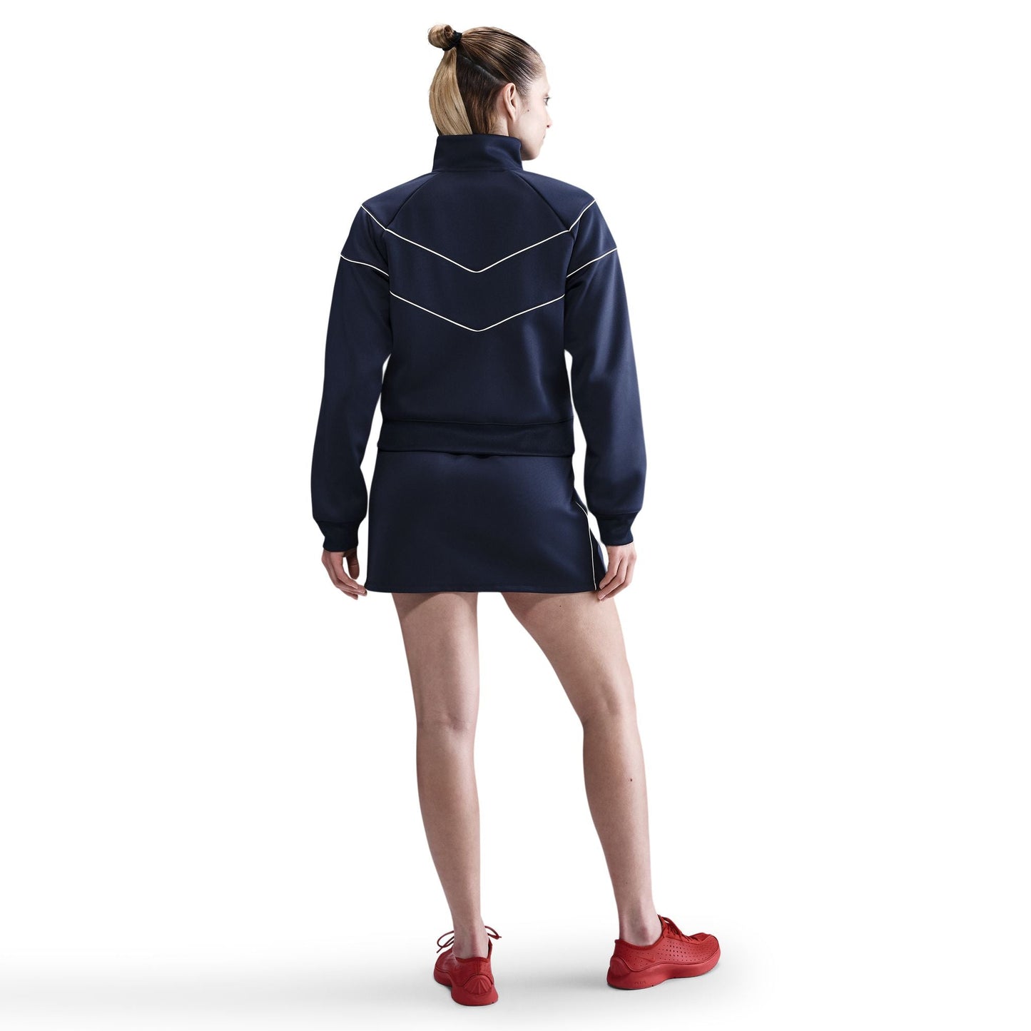 Nike Womens Sportswear Windrunner Knit Jacket - Midnight Navy Denim Exchange