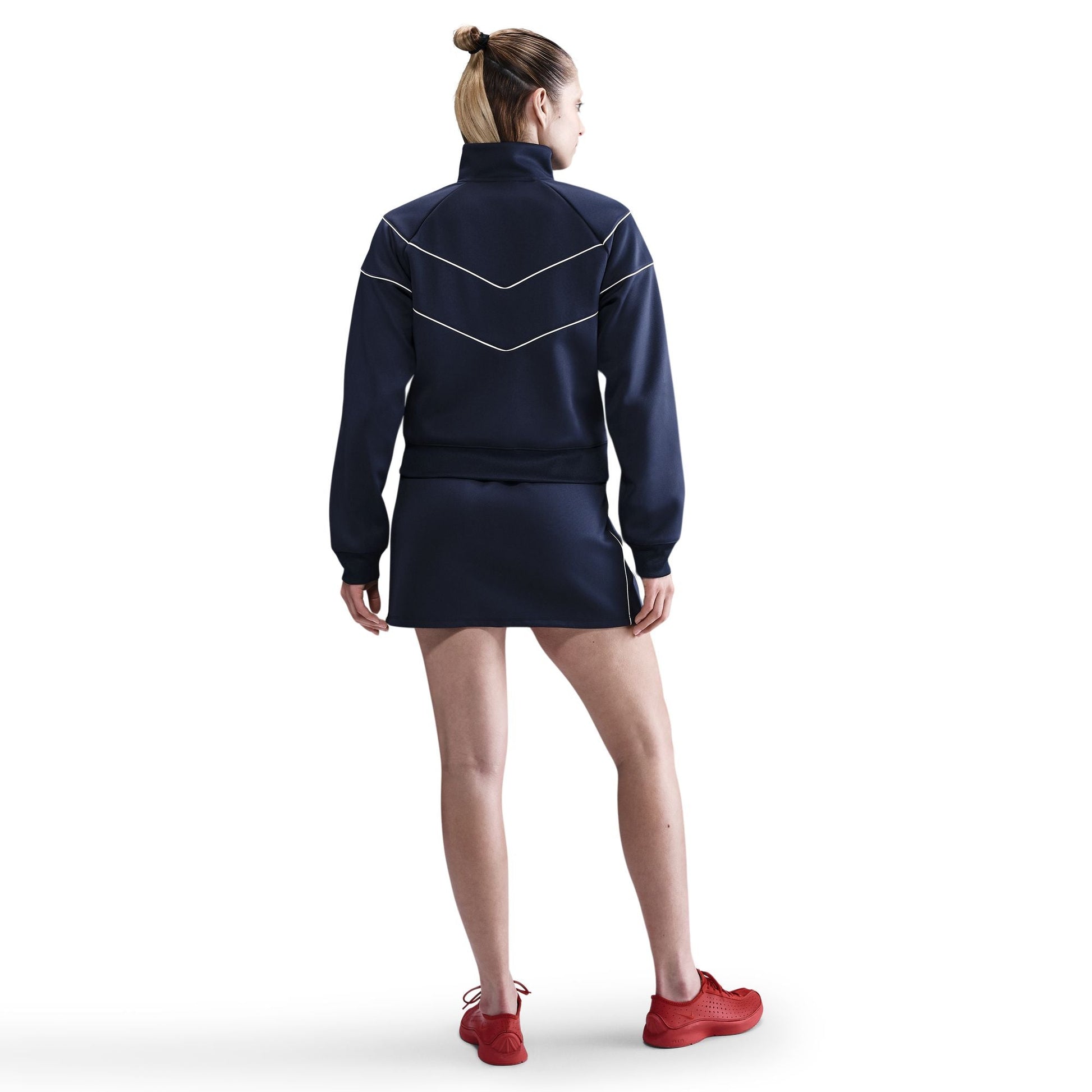 Nike Womens Sportswear Windrunner Knit Jacket - Midnight Navy Denim Exchange