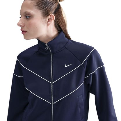 Nike Womens Sportswear Windrunner Knit Jacket - Midnight Navy Denim Exchange