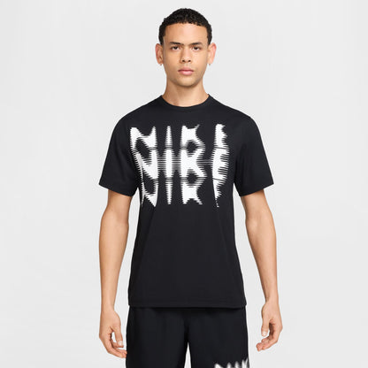 Nike Mens Hyverse Tee - Black/White Denim Exchange
