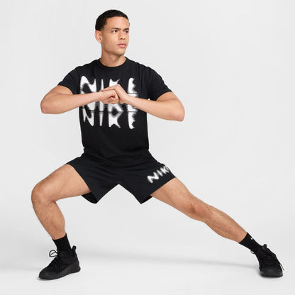 Nike Mens Hyverse Tee - Black/White Denim Exchange