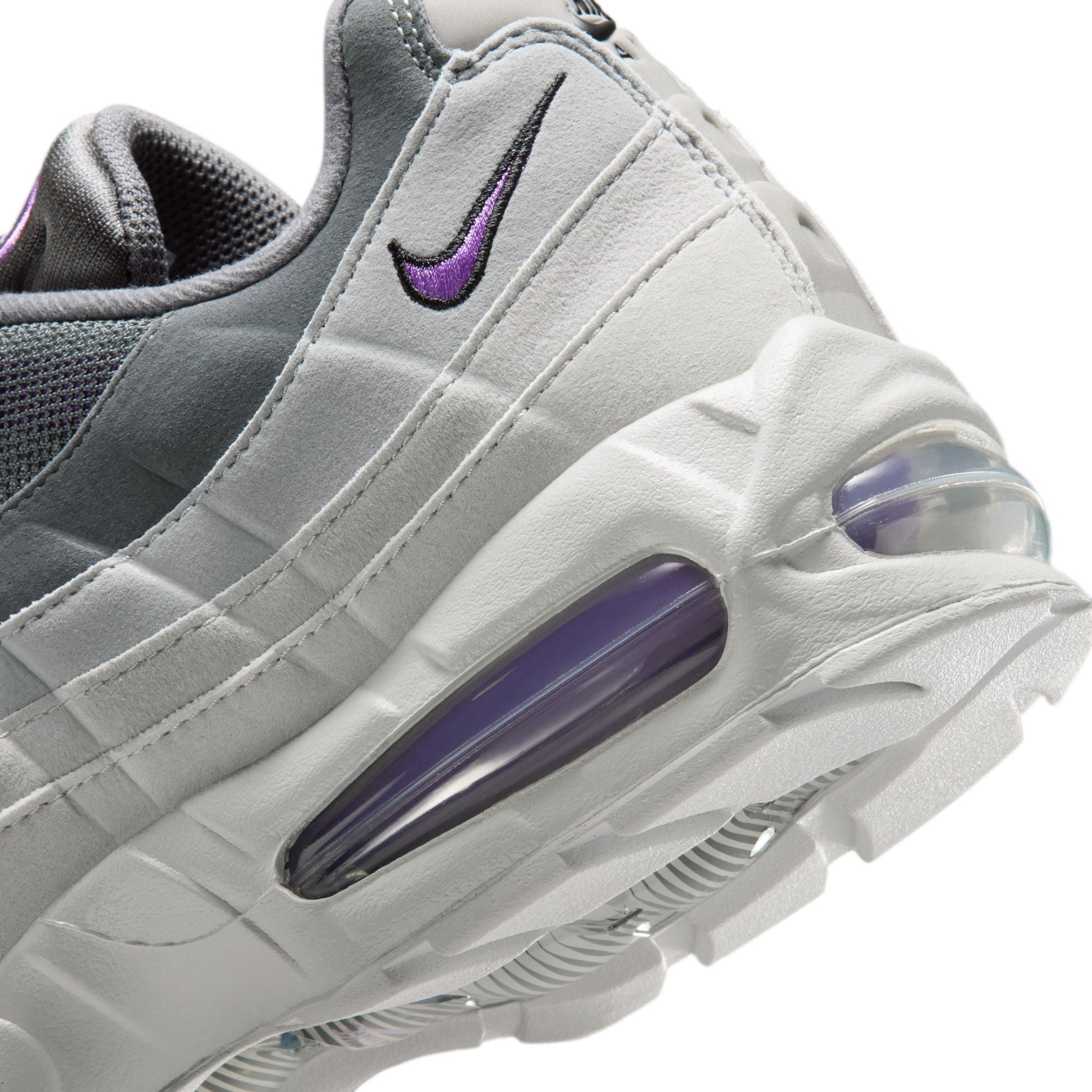 Nike Mens Air Max 95 Big Bubble OG - Photon Dust/Bright Violet Denim Exchange