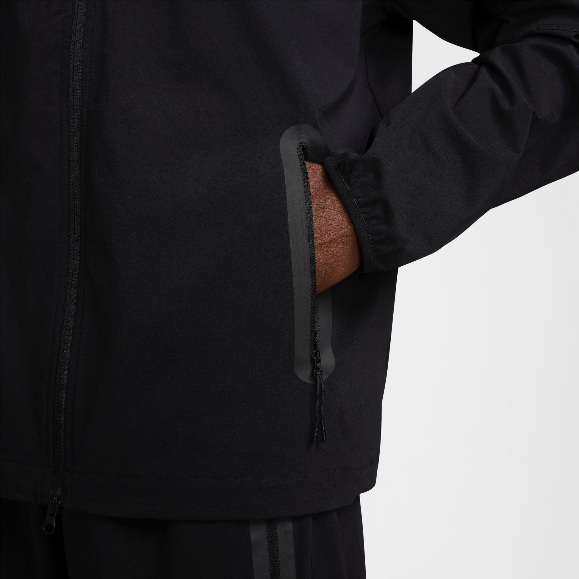 Nike Mens Tech Woven Jacket - Black Denim Exchange