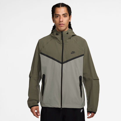 Nike Mens Tech Fleece Jacket - Light Army Denim Exchange