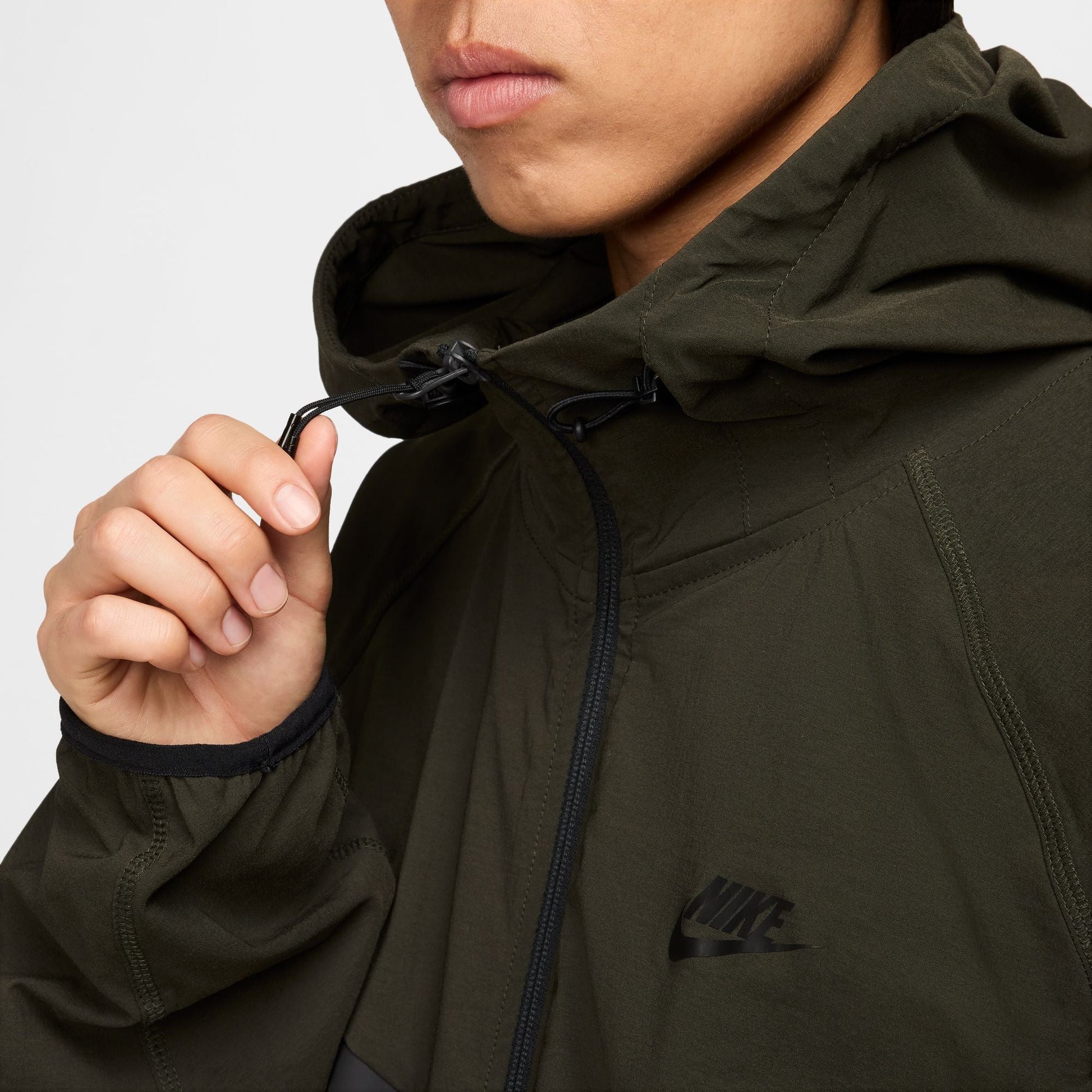 Nike Mens Tech Woven Jacket - Sequoia Denim Exchange