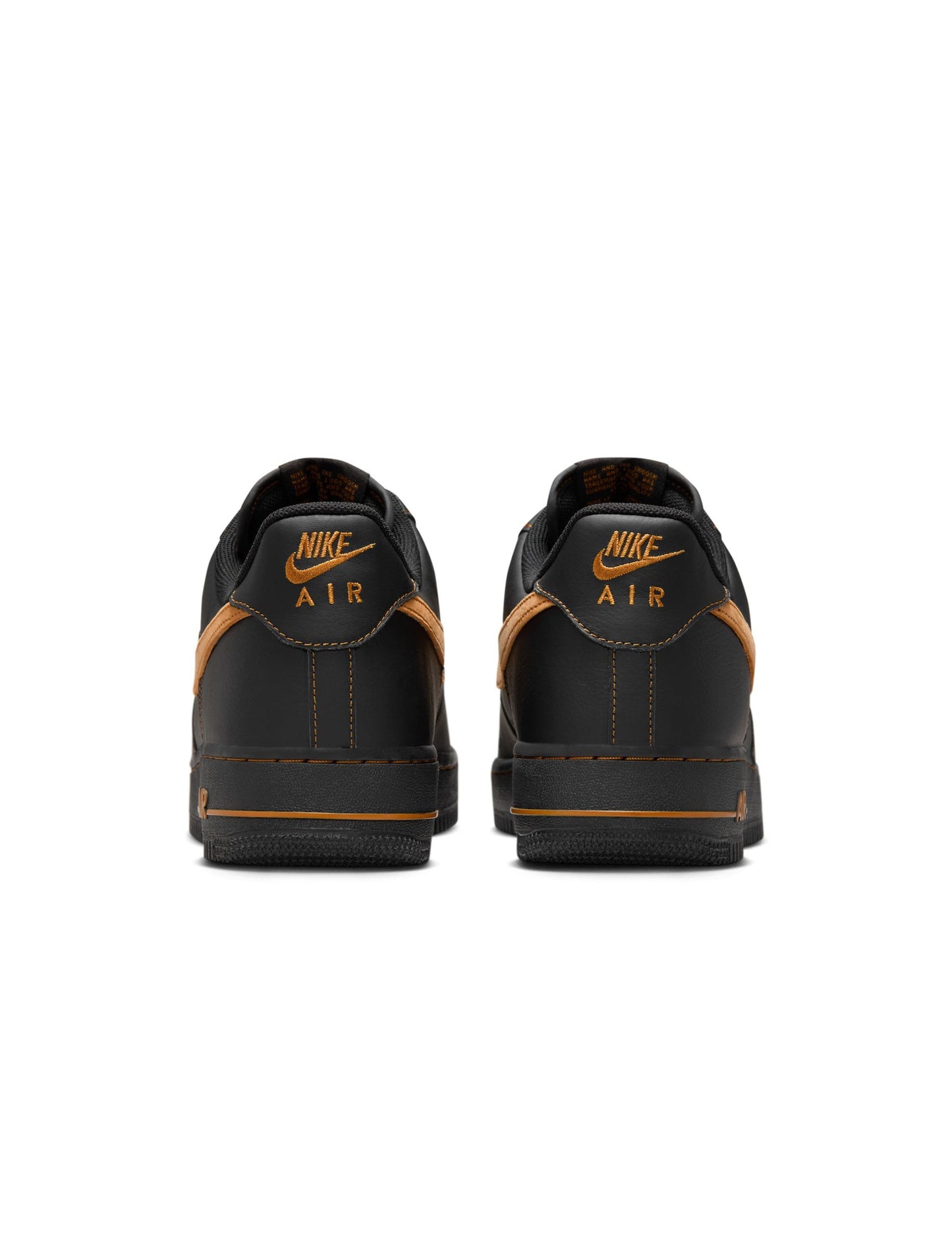 Nike Mens Air Force 1 '07 Lv8 - Black/Desert Ochre Denim Exchange