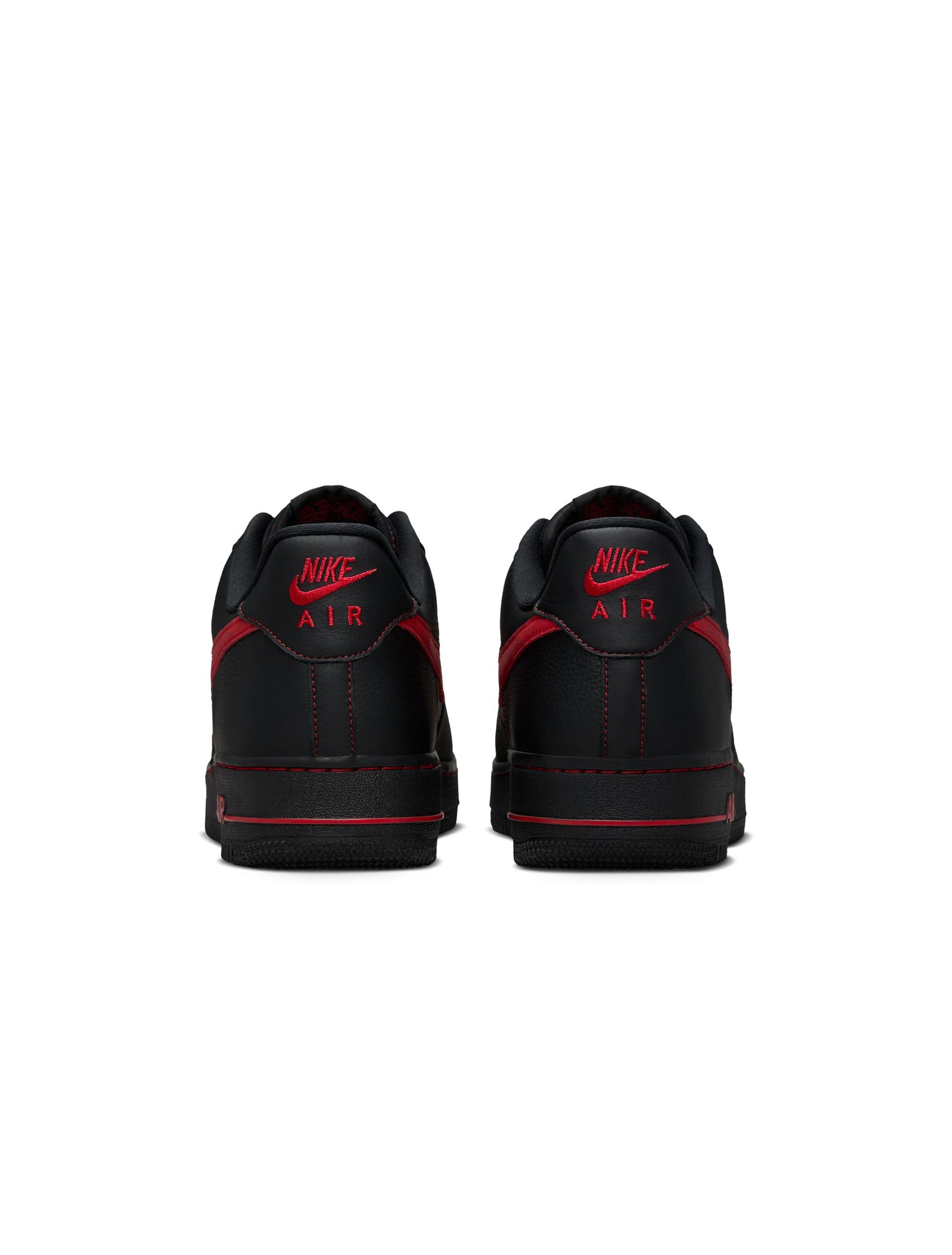 Nike Mens Air Force 1 '07 LV8 - Black/University Red Denim Exchange