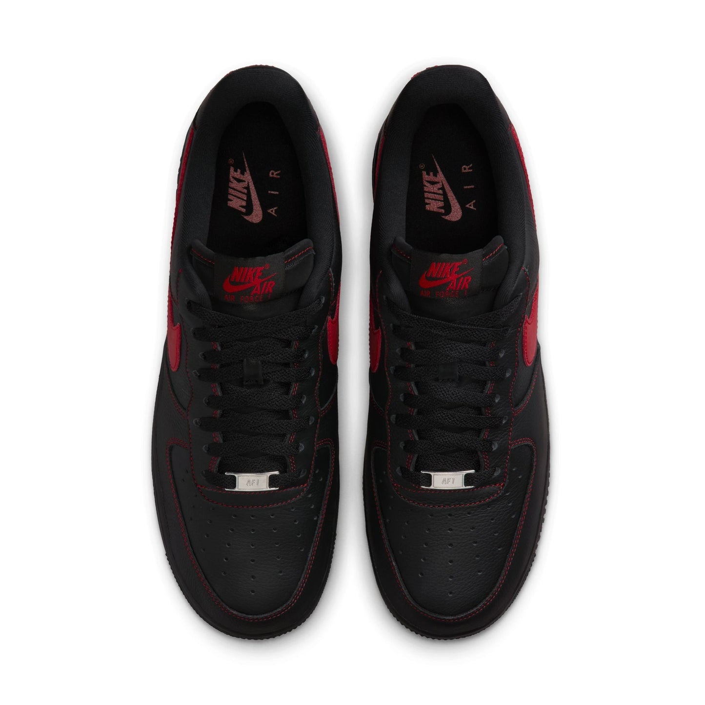 Nike Mens Air Force 1 '07 LV8 - Black/University Red Denim Exchange
