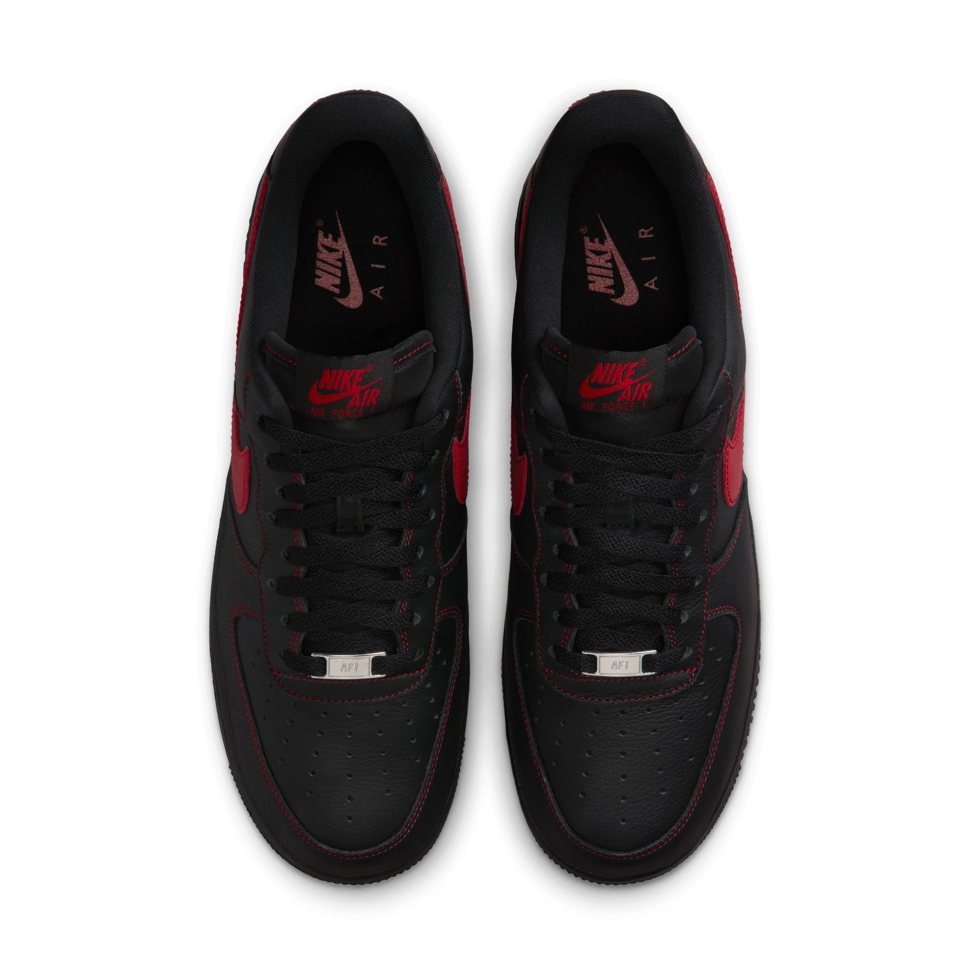 Nike Mens Air Force 1 '07 LV8 - Black/University Red Denim Exchange
