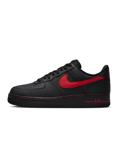 Nike Mens Air Force 1 '07 LV8 - Black/University Red Denim Exchange