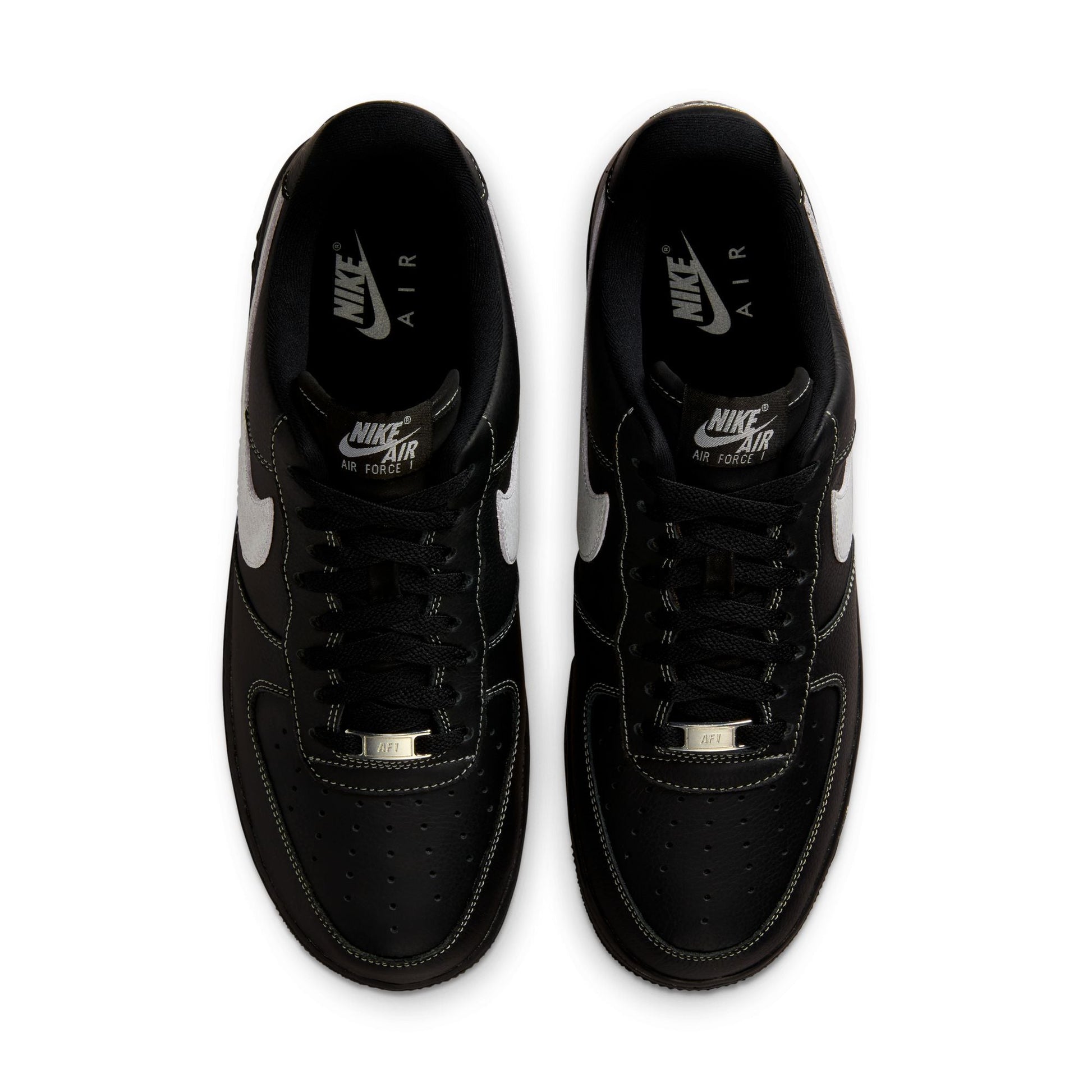 Nike Mens Air Force 1 '07 LV8 - Black/Wolf Grey Denim Exchange