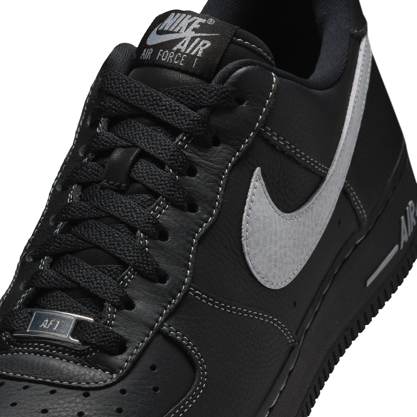 Nike Mens Air Force 1 '07 LV8 - Black/Wolf Grey Denim Exchange