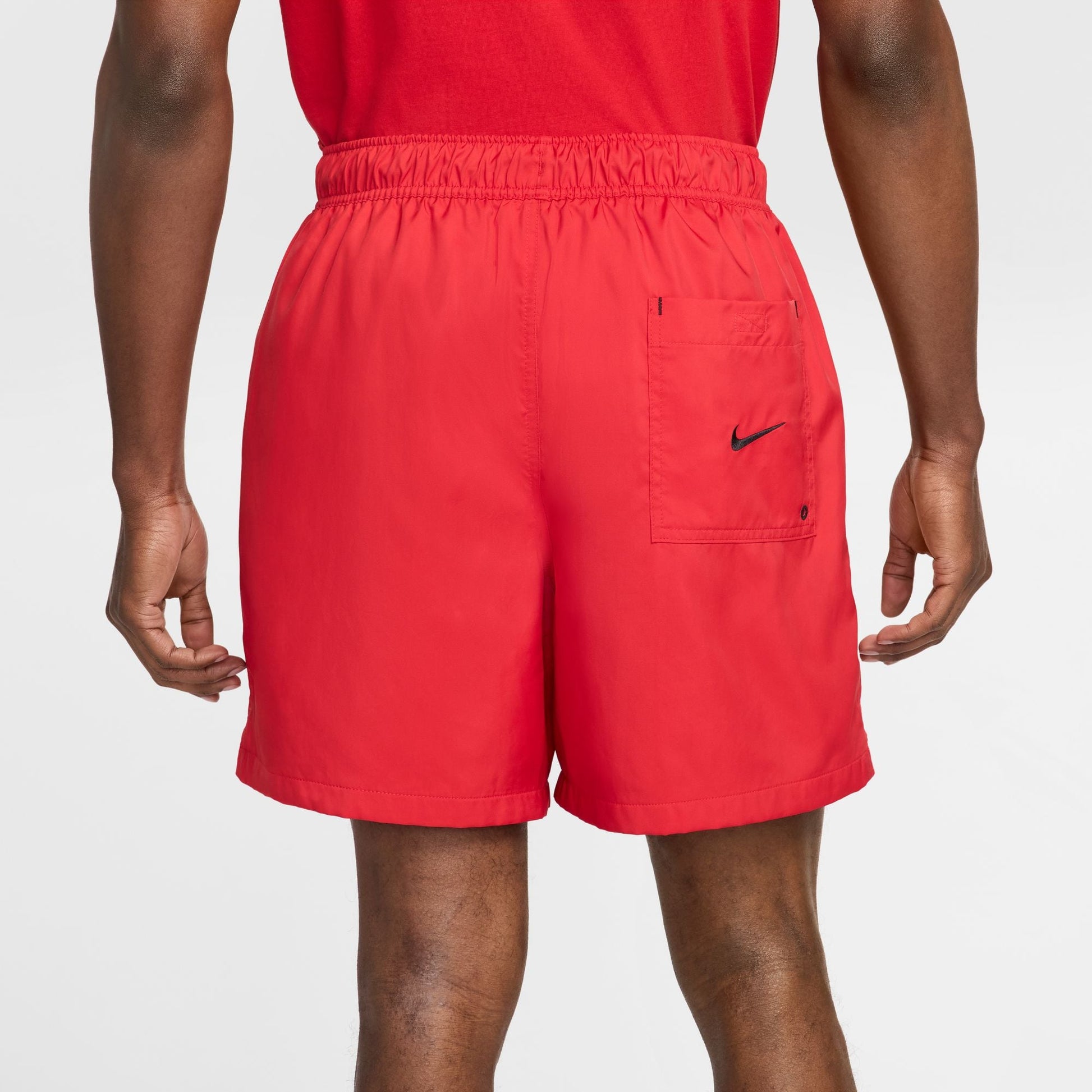 Nike Mens Club Flow Shorts - University Red Denim Exchange