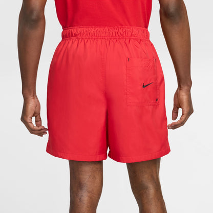 Nike Mens Club Flow Shorts - University Red Denim Exchange