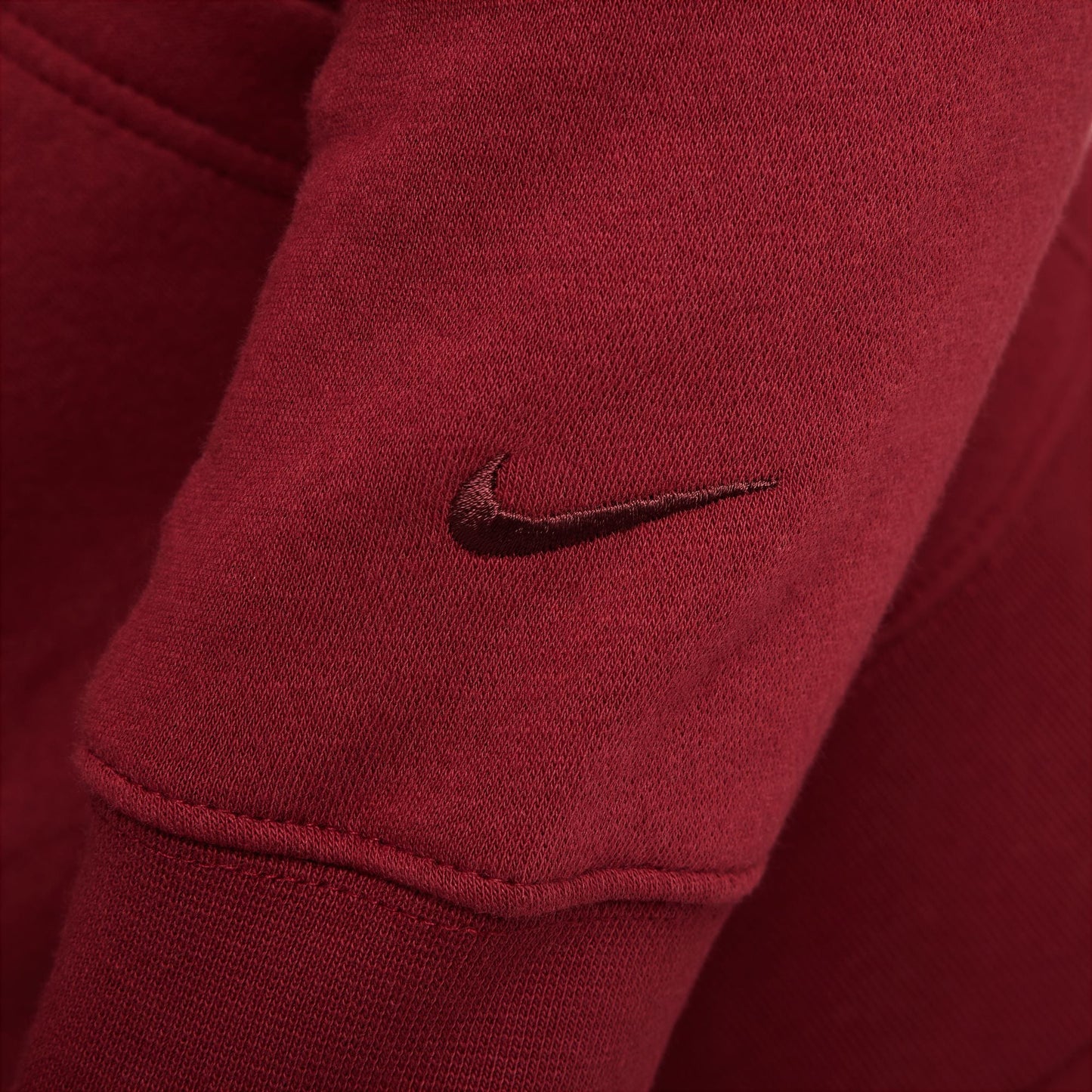 Nike Mens Club Tismen Hoodie - Team Red Denim Exchange