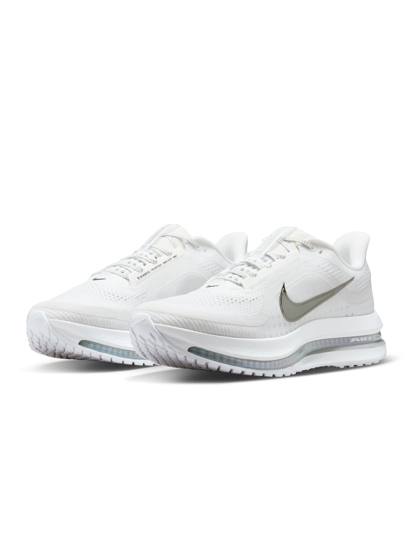 Nike Mens Pegasus Premium - White/Metallic Silver Denim Exchange