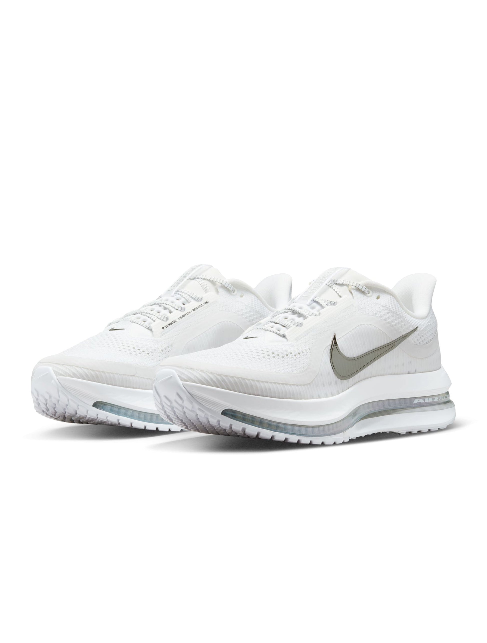 Nike Mens Pegasus Premium - White/Metallic Silver Denim Exchange