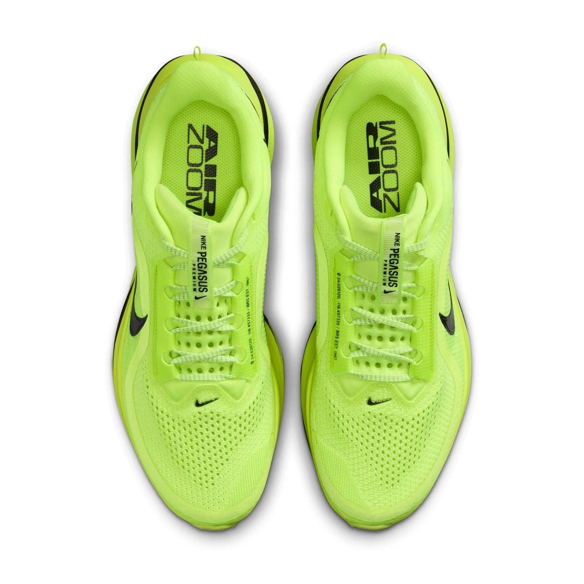 Nike Mens Pegasus Premium - Volt/Black Denim Exchange