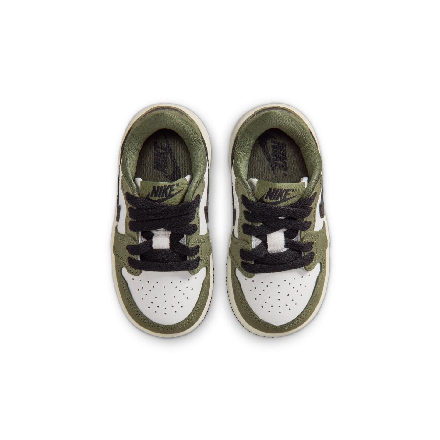 Air Jordan (TD) 1 Retro Low - Medium Olive Denim Exchange