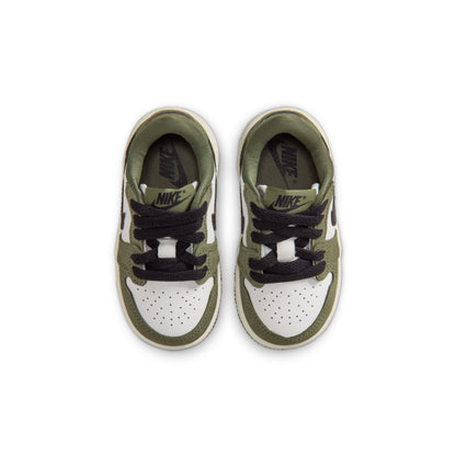 Air Jordan (TD) 1 Retro Low - Medium Olive Denim Exchange