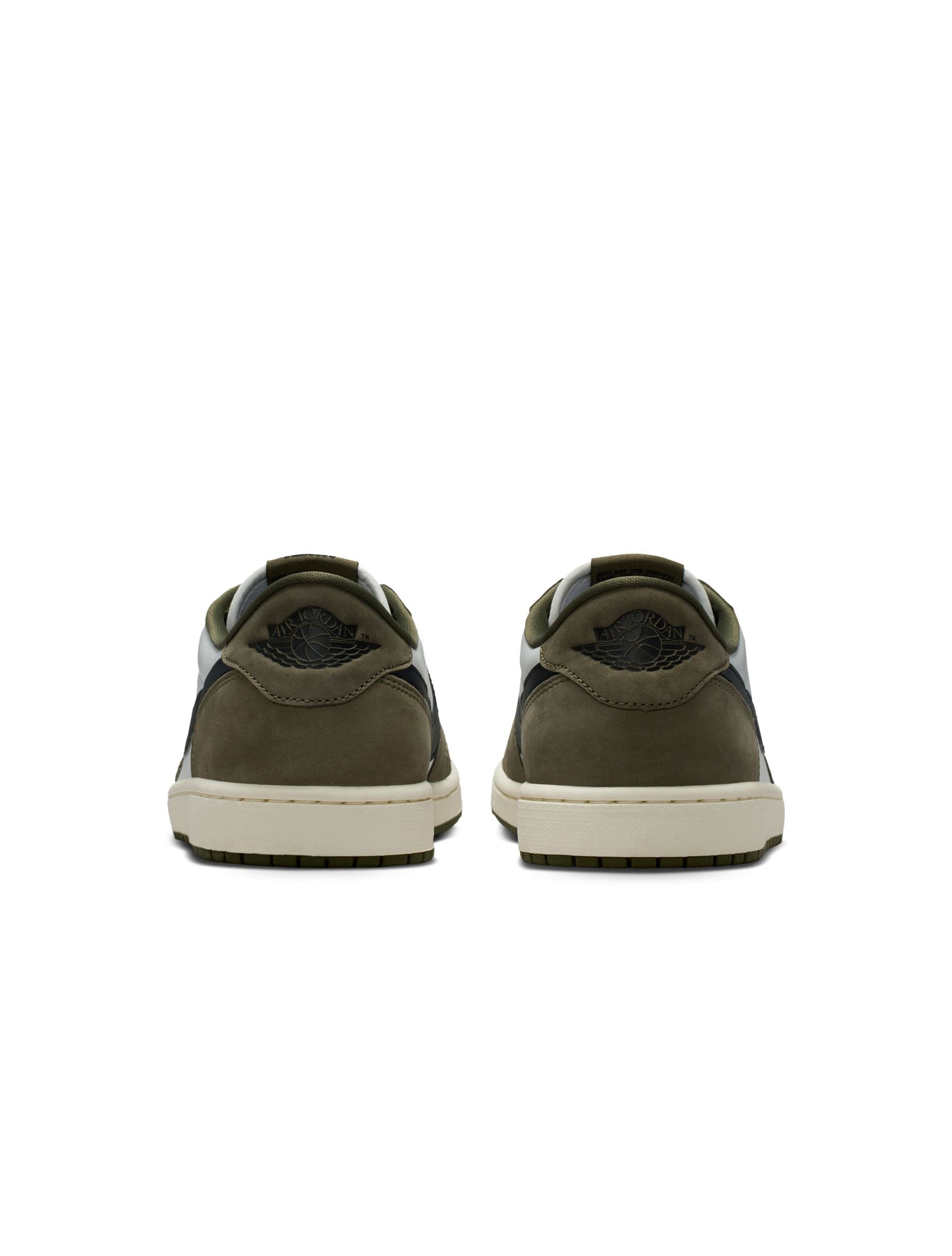 Air Jordan Mens 1 Retro Low - Medium Olive Denim Exchange