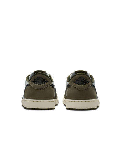 Air Jordan Mens 1 Retro Low - Medium Olive Denim Exchange