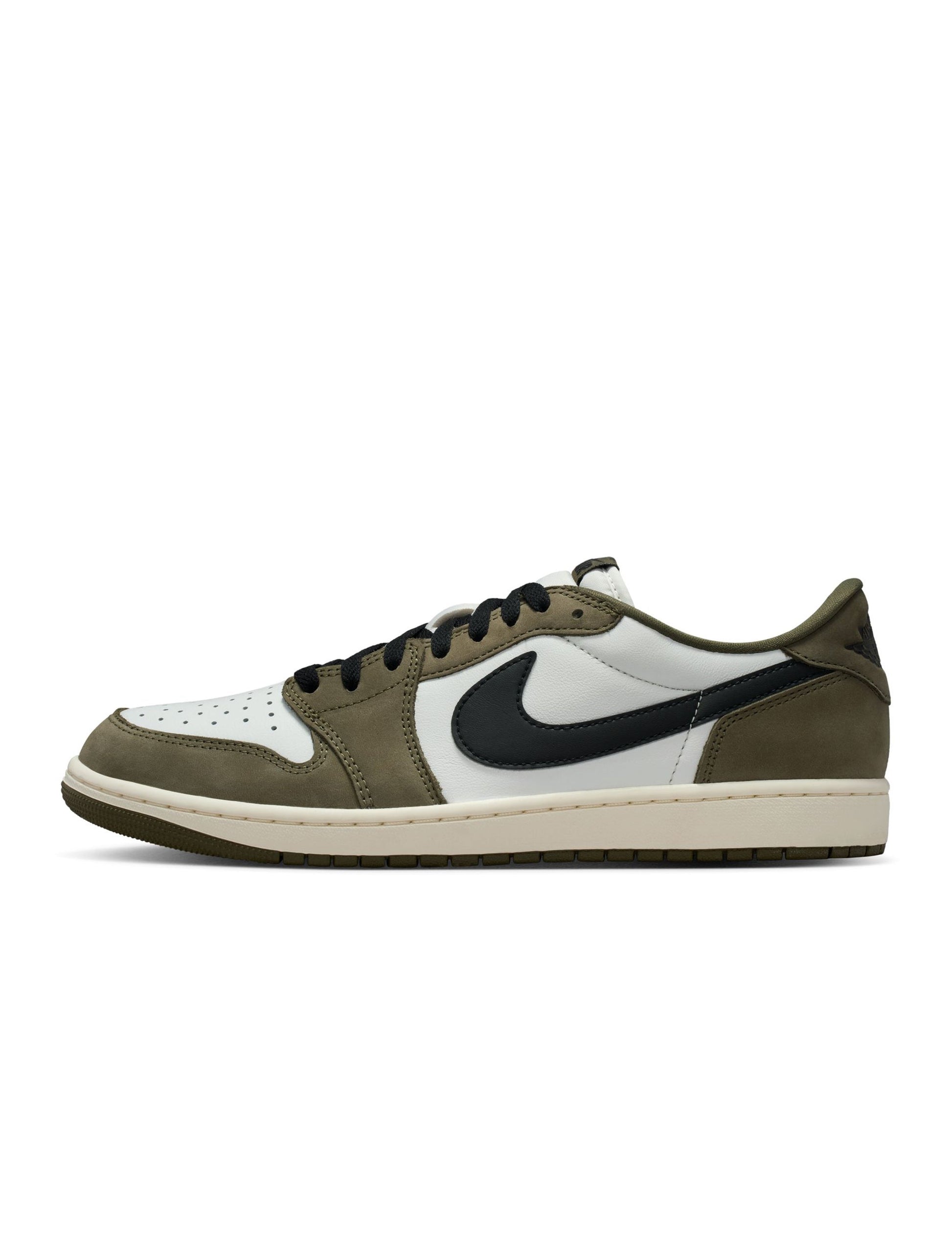 Air Jordan Mens 1 Retro Low - Medium Olive Denim Exchange
