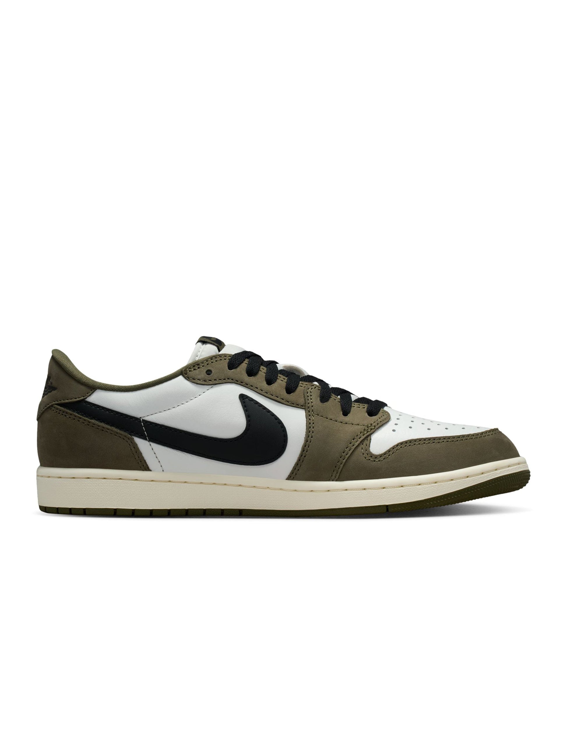 Air Jordan Mens 1 Retro Low - Medium Olive Denim Exchange