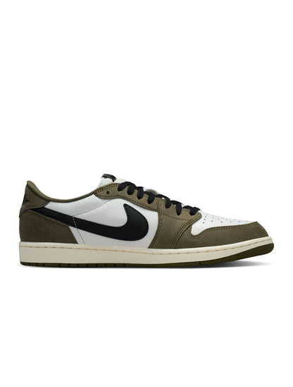 Air Jordan Mens 1 Retro Low - Medium Olive Denim Exchange