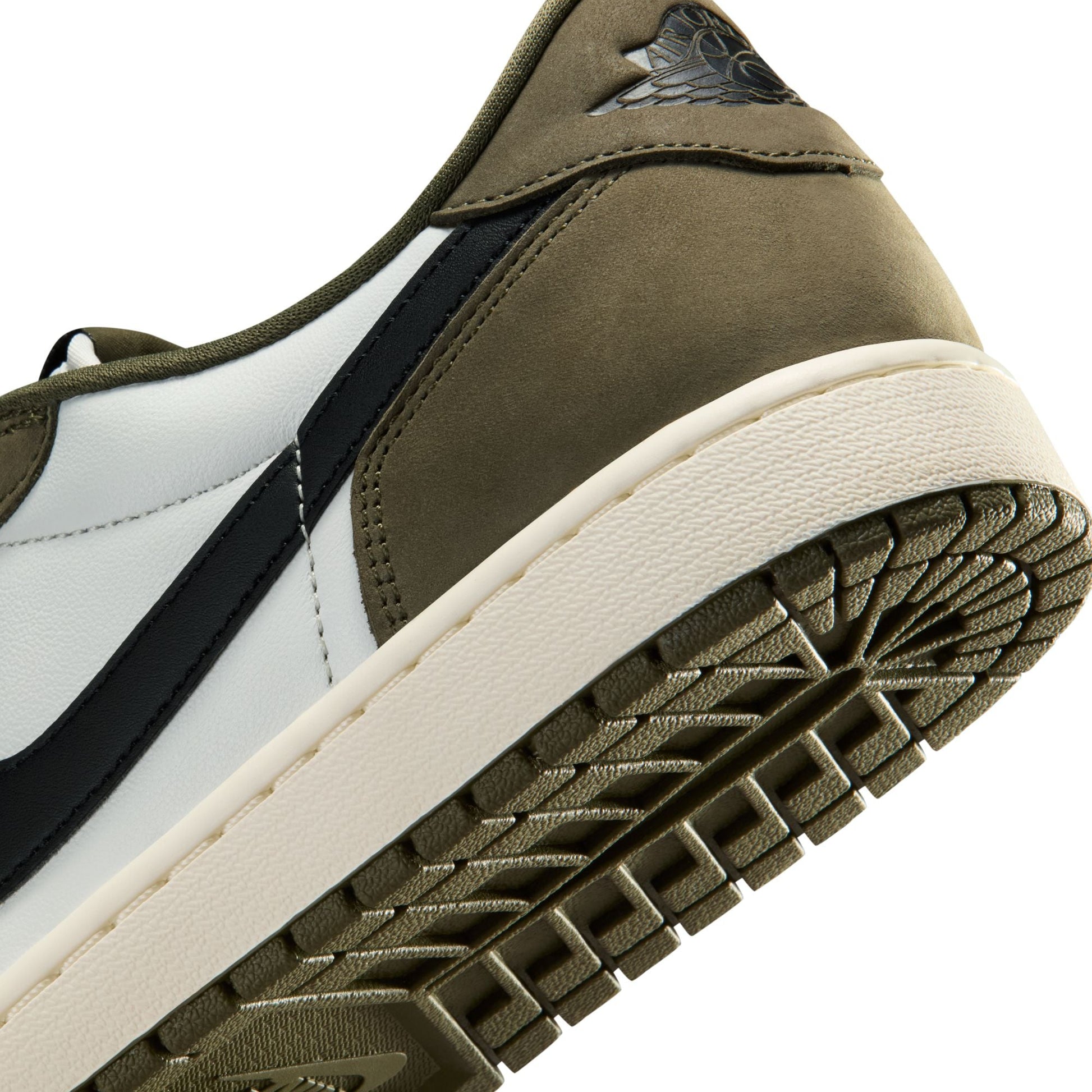 Air Jordan Mens 1 Retro Low - Medium Olive Denim Exchange
