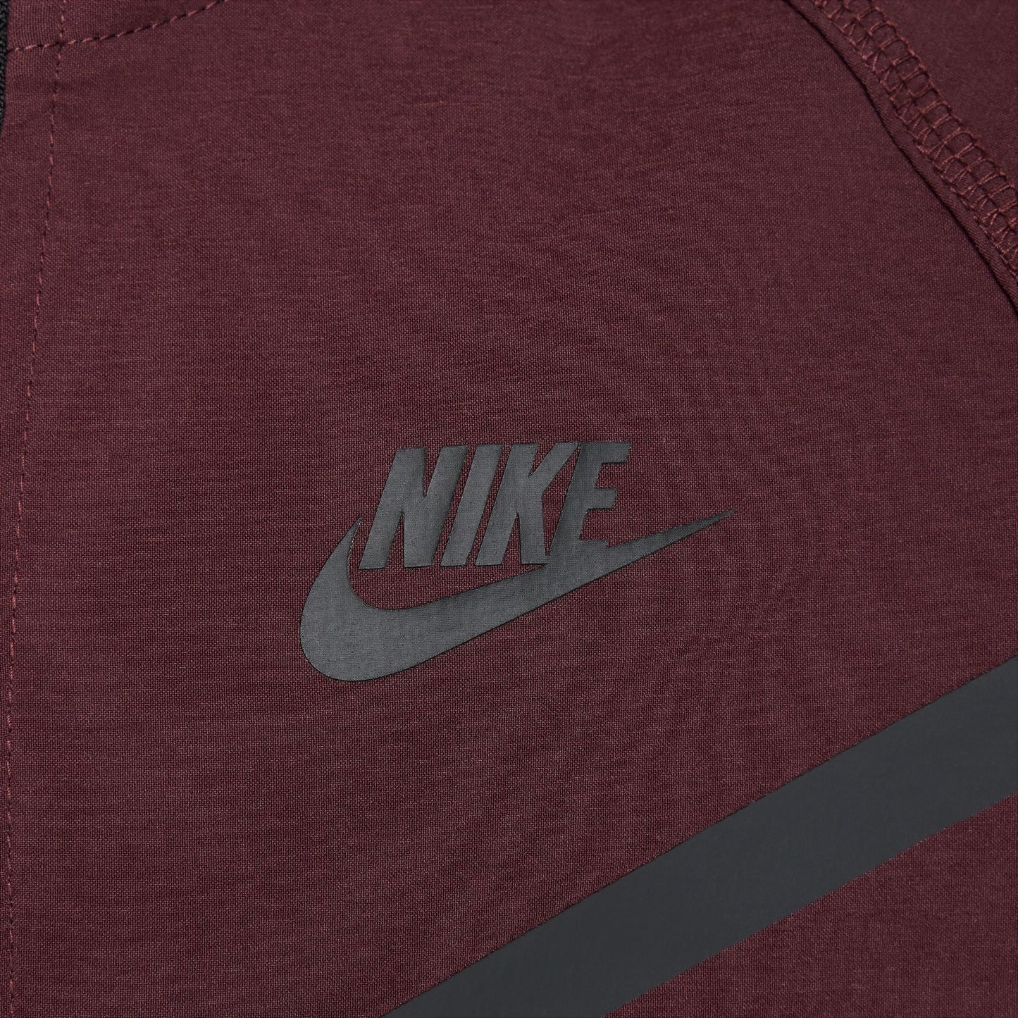 Nike Boys Tech Fleece Hoodie - Burgundy Crush/Black Denim Exchange