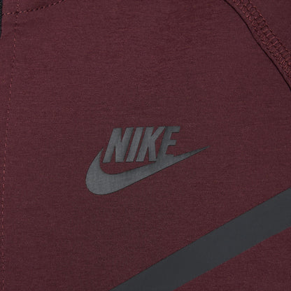 Nike Boys Tech Fleece Hoodie - Burgundy Crush/Black Denim Exchange